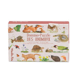 Verpackung von Domino Puzzle Tiere von Moulin Roty