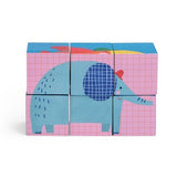 Moulin Roty Toupitis Holzwürfel-Puzzle_Elefant