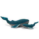 Moulin Roty Plüschtier großer Wal mit kleinem Wal