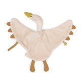 Schmusetuch Schwan von Moulin Roty mit ausgebreiteten Flügeln