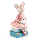 Spardose Maus von Moulin Roty von schräg vorne