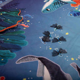 Nahaufnahme von Activity-Spieldecke Meer von Moulin Roty