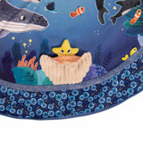 Nahaufnahme von Stern auf Activity-Spieldecke Meer von Moulin Roty