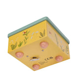 Spieluhr Trois Petits Lapins von Moulin Roty in Ansicht von unten