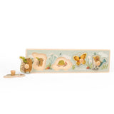 Steckpuzzle Trois Lapins von Moulin Roty aus Holz