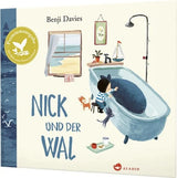Nick und der Wal Premiumausgabe von Benji Davies_Aladin Verlag_Buchcover