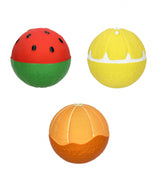 Drei Baby-Sensorikbälle "Fruit Salad" von Oli&Carol