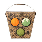 Baby Sensorikbälle "Veggie Soup" von Oli & Carol in Verpackung