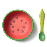 Holzschüssel und Löffel Wally the Watermelon von Oli&Carol