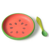 Holzteller und Löffel Wally the Watermelon von Oli&Carol