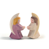 Lila und weißes Engelchen von Ostheimer