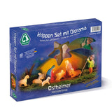 Krippen-Set mit Diorama von Ostheimer_60205