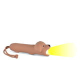 Hunde-Taschenlampe von Rabbit & Friends mit Leuchtkegel