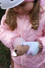 Mädchen mit Hunde Taschenlampe von Rabbit & Friends