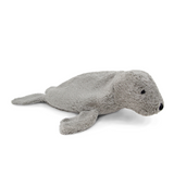 Kleine Robbe grau Kuscheltier und Wärmekissen von Senger Naturwelt