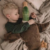 Kind am Schlafen mit Großem Erpel von Senger Naturwelt