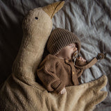 XXL Kuscheltier & Wärmekissen XXL Gans Leinen (120 cm) von Senger_04