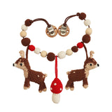 Gehäkelte Kinderwagenkette Reh Audrey von SindiBaba_02