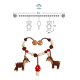 Gehäkelte Kinderwagenkette Reh Audrey von SindiBaba_03