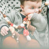 Gehäkelte Kinderwagenkette Reh Audrey von SindiBaba_05