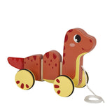 Nachziehtier Dino von small foot aus FSC®-zertifiziertem Holz