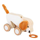 Nachziehtier Hund mit Knisterohren von small foot