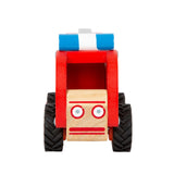 Feuerwehrfahrzeug aus FSC®-zertifiziertem Holz von small foot von vorne