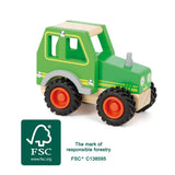 Traktor von small foot aus FSC-zertifiziertem Holz