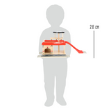 Größenangabe von Feuerwache aus Holz von small foot