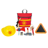 Feuerwehrrucksack mit umfangreichem Zubehör