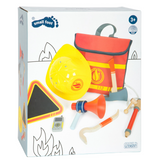 Feuerwehrrucksack mit umfangreichem Zubehör