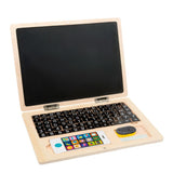 Holz-Laptop mit Magnettafel von small foot