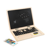 Holz-Laptop mit Magnettafel von small foot