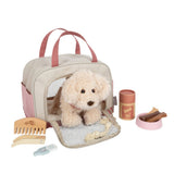 Hund mit Tasche und Pflege-Set rosa von small foot_01