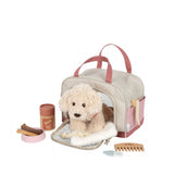 Hund mit Tasche und Pflege-Set rosa von small foot_02