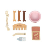 Hund mit Tasche und Pflege-Set rosa von small foot_06
