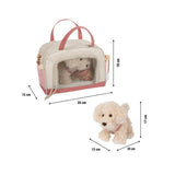Hund mit Tasche und Pflege-Set rosa von small foot_13