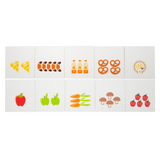 Karten mit Lebensmitteln von Kasse "fresh" von small foot