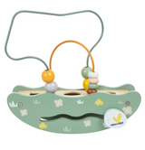 Ansicht von Motorikschleife "Safari" mit Wippe von small foot - ohne die Tiere