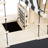 Piratenschiff aus Holz von small foot Nahaufnahme Klappe