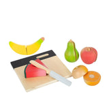 Holz Schneideset "fresh" von small foot mit Schneidebrett und Messer