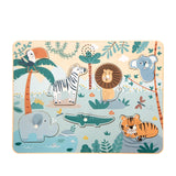 Setzpuzzle Tierlaute Safari