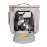 Spielset Esel mit Stall und Zubehör in der Tasche von small foot_05