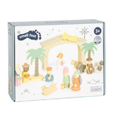 Verpackung von Holzkrippen Spielset Weihnachtsgeschichte von small foot