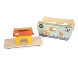 Steckboot samt Deckel vom Steckspiel Arche Noah von small foot