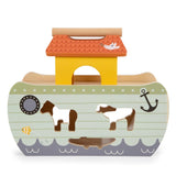 Steckspiel Arche Noah von small foot Rückseite ohne Tiere