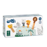 Steckspiel aus Holz Hüpfende Tiere „Safari“ von small foot-09