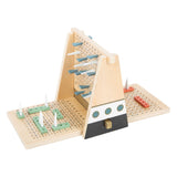 Strategiespiel Regatta Gold Edition von small foot in Schrägansicht