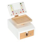 Waage fresh von small foot Schrägansicht