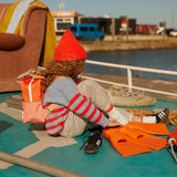 Kinderrucksack Small colourblocking lifebuoy orange & coral pink von Sticky Lemon_07